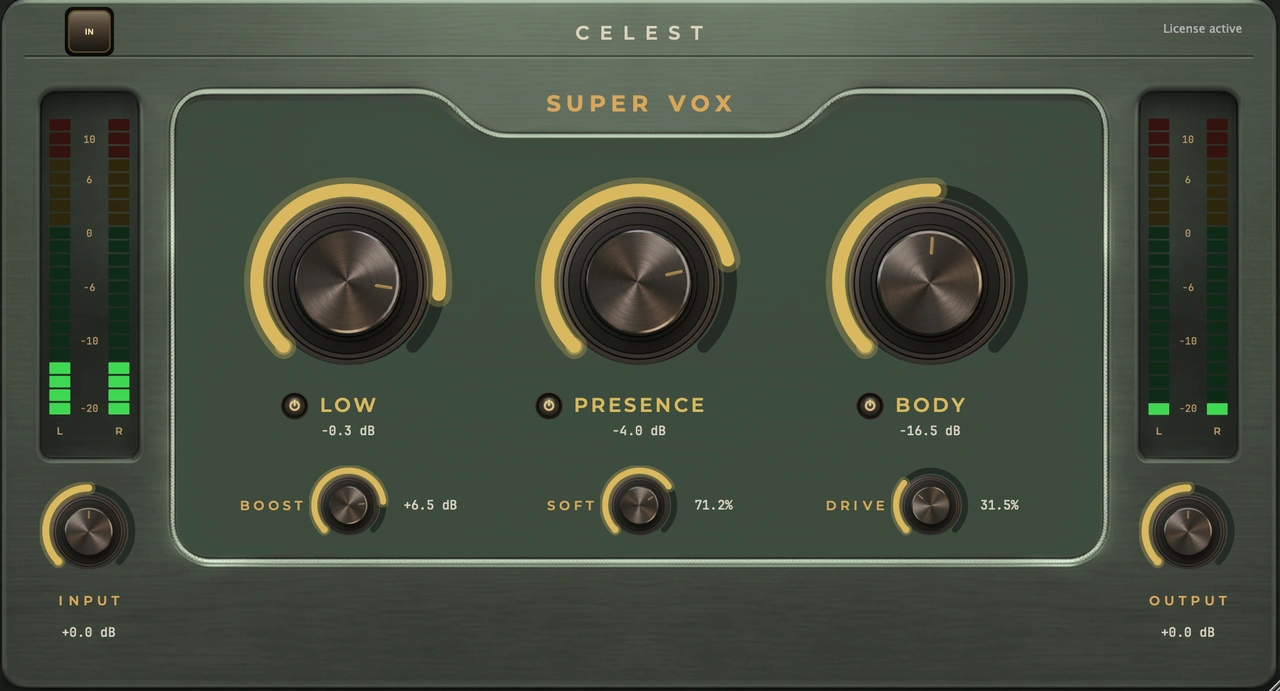 Super Vox plugin interface